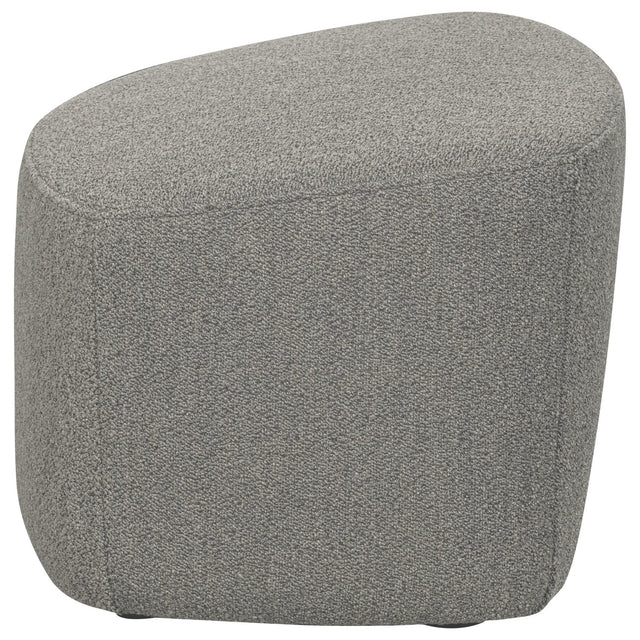 Lofty Hocker Stoff Bouclé Grau - VT Wonen