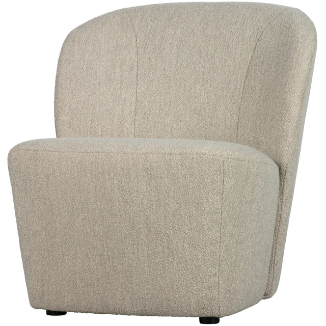 Lofty Sessel Bouclé Naturel beige von VT Wonen