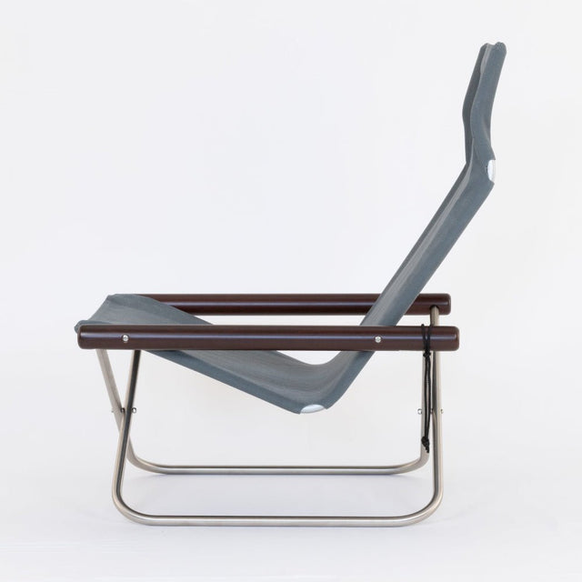 Loungesessel Grau/Dunkelbraun - Nychair X - DesignWe.Love