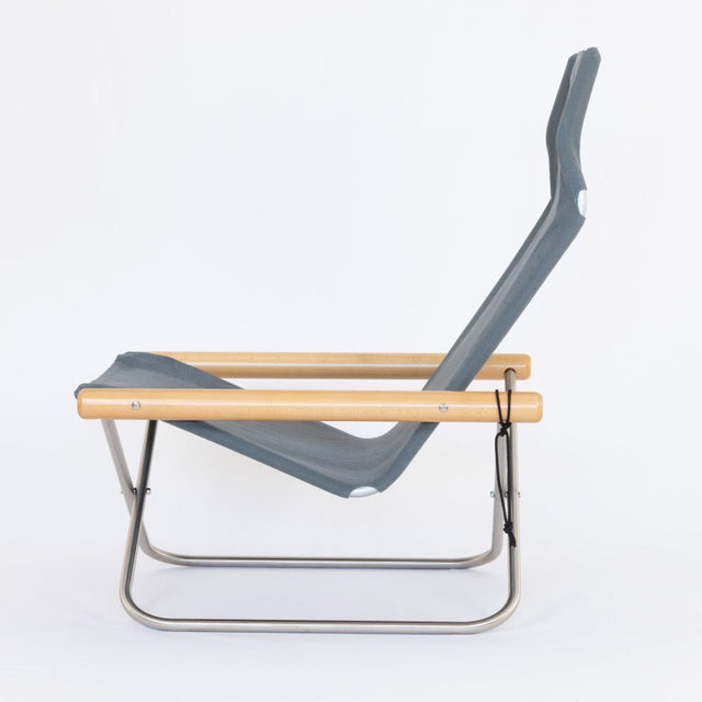 Loungesessel Grau/Natur - Nychair X - DesignWe.Love