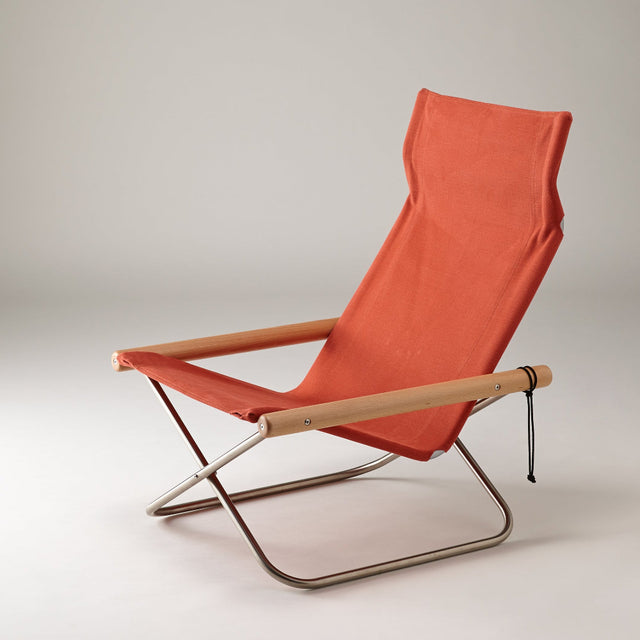 Loungesessel Terracotta/Natur - Nychair X