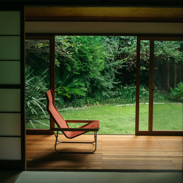 Loungesessel Terracotta/Natur - Nychair X - DesignWe.Love