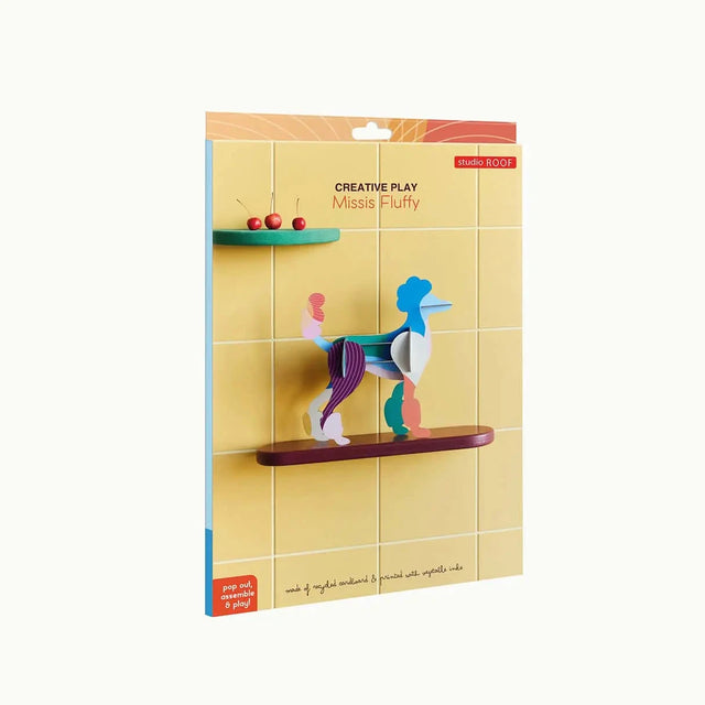 Missis Fluffy – 3D Haustier-Puzzle von Studio Roof - DesignWe.Love