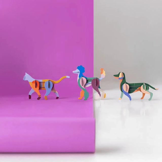 Missis Fluffy – 3D Haustier-Puzzle von Studio Roof - DesignWe.Love