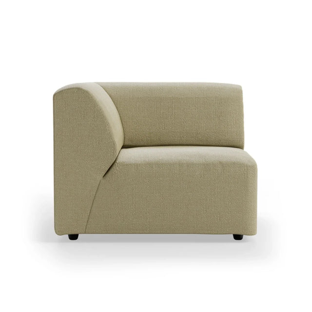 HKliving Jax Couch Modulsofa Endelement Links in Knotted Sage, Freisteller