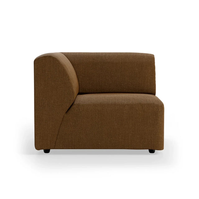 HKliving Jax Couch Modulsofa Endelement Links in Whisper Cassave, Freisteller