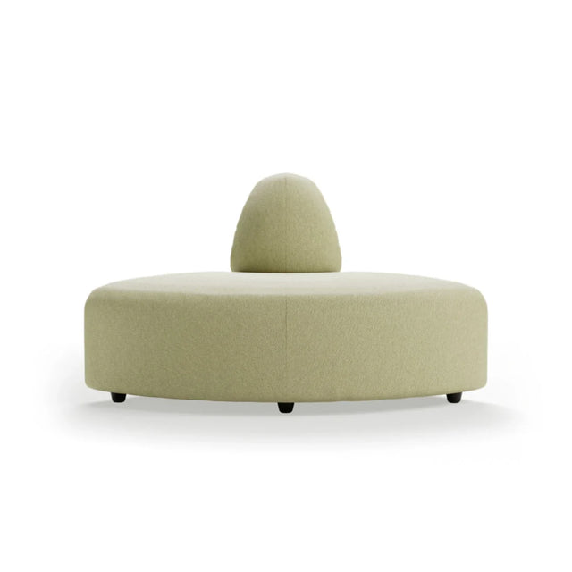 HKliving Jax Couch Modulsofa Halbrund in Deco Sage, Freisteller