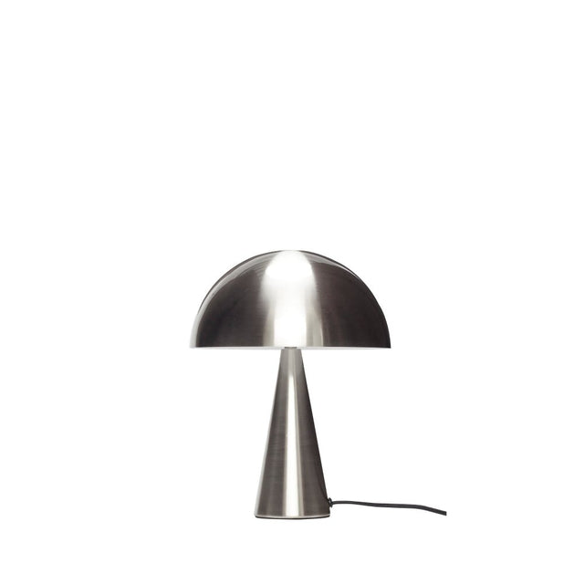 Mush Tischlampe Mini Nickel - Hübsch Interior - DesignWe.Love