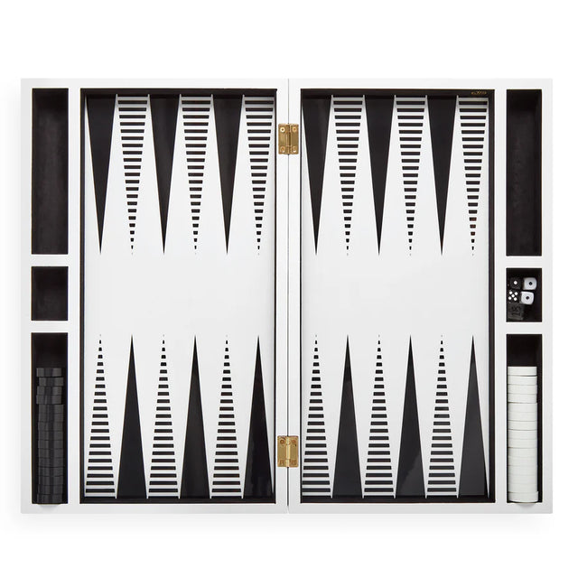 Op Art Backgammon Set Spiel - Jonathan Adler