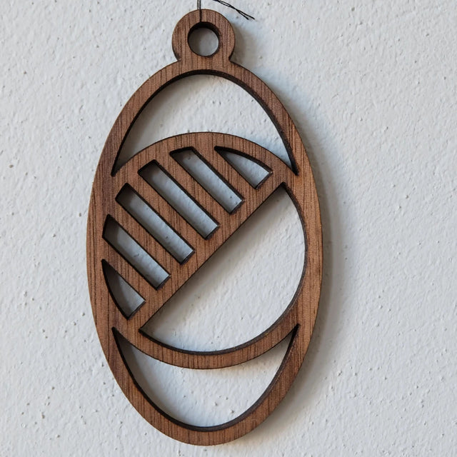 Oster Ornamente (5er Set) - Osterschmuck aus Holz - DesignWe.Love