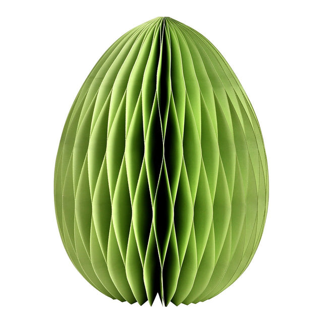 Osterei Papier Grün large Honeycomb - DesignWe.Love