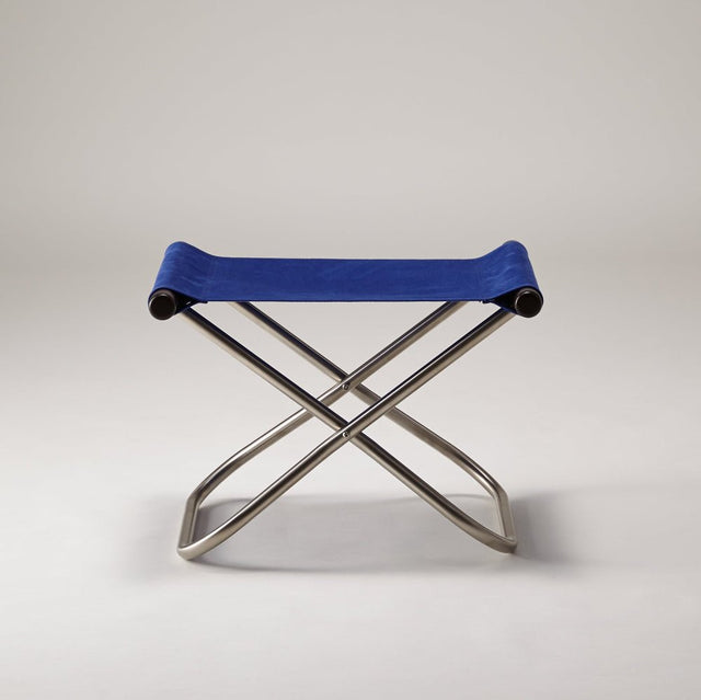 Ottoman Nychair X Blau/Dunkelbraun - Nychair X - DesignWe.Love
