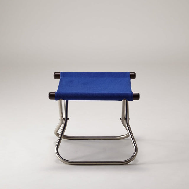 Ottoman Nychair X Blau/Dunkelbraun - Nychair X - DesignWe.Love