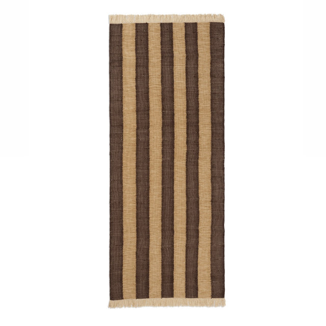 Outdoor Teppich Ives Chocolate 80x200 - ferm LIVING