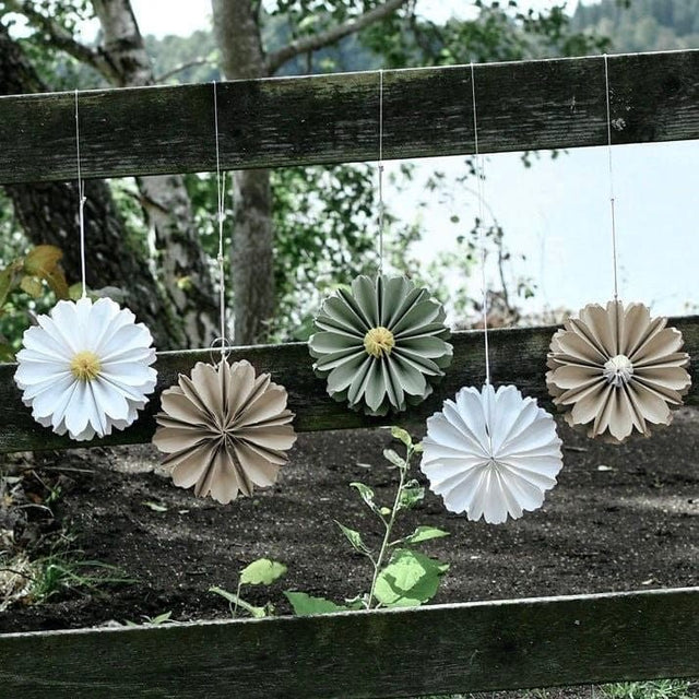 Papierblume Blomsterhult Hellgrün - DesignWe.Love