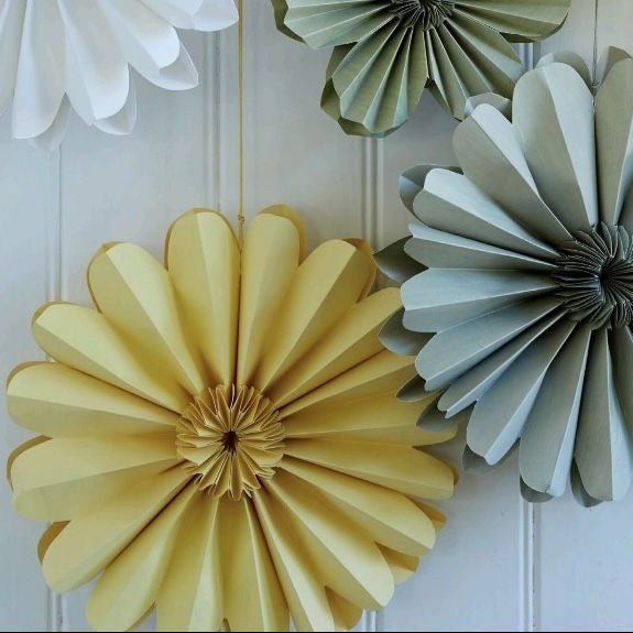 Papierblume Blomsterhult Hellgrün - DesignWe.Love