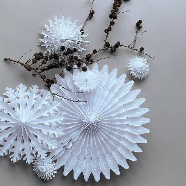 Papierstern Schnee weiß - House Doctor - DesignWe.Love