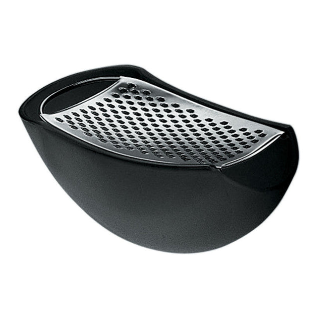 parmenide-reibe-mit-kasebehalter-schwarz-alessi