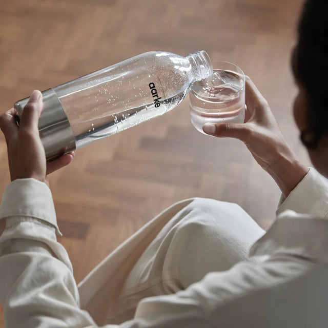 PET Wasserflasche 1 Liter (2er Set) - Aarke