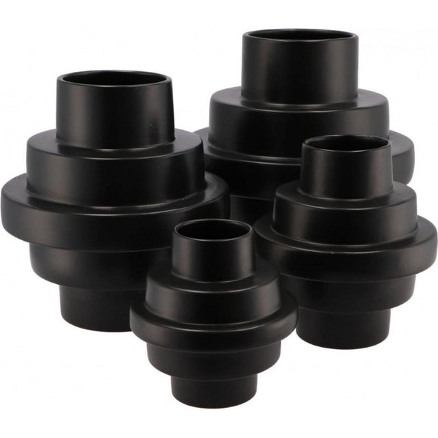 Vase Stairs Schwarz