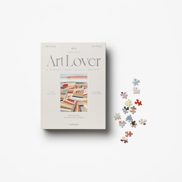 Puzzle Art Lover "Morning Fields" von Marina Ester Castaldo, 1000 Teile - Printworks - DesignWe.Love