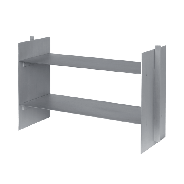 Regal Lager Low Rack Aluminium - ferm LIVING - DesignWe.Love