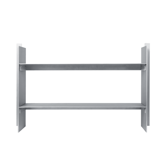 Regal Lager Low Rack Aluminium - ferm LIVING - DesignWe.Love