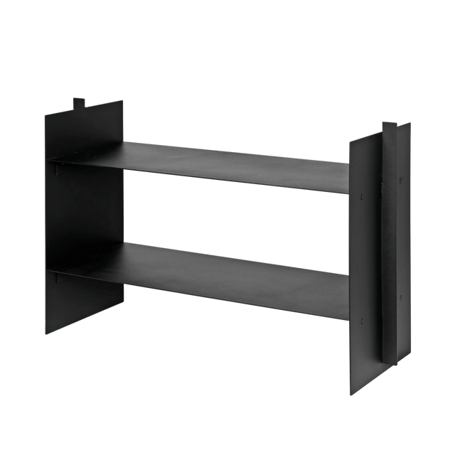 Regal Lager Low Rack Schwarz - ferm LIVING - DesignWe.Love