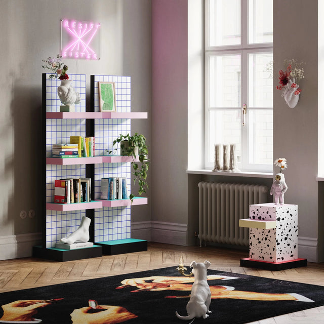 Regal Supershelf Blue Grid - Seletti - DesignWe.Love