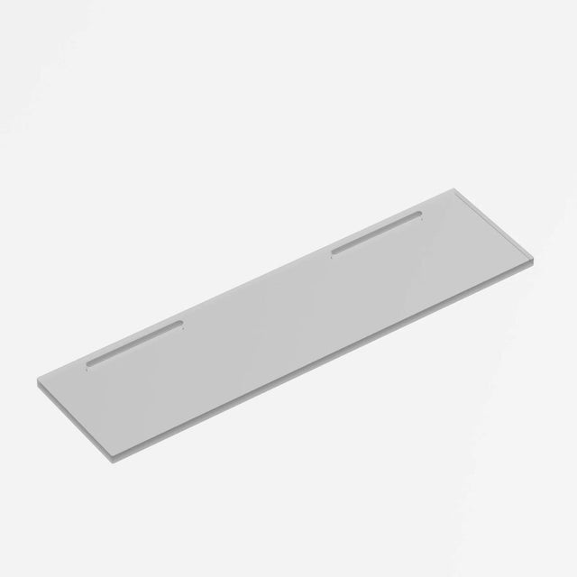 JALG TV-Ständer mit Ablage – Regalbrett Acryl Transparent im Wohnzimmer