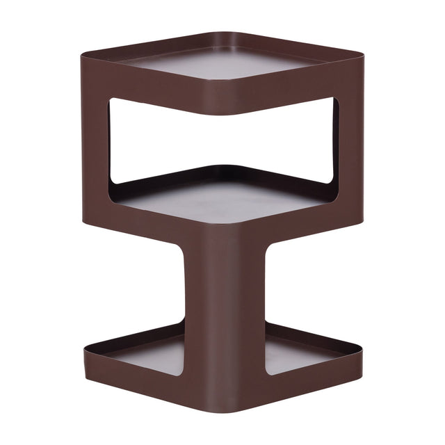 Riv Beistelltisch Space Age braun - Woood