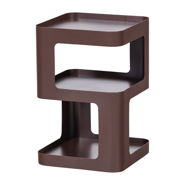 Riv Beistelltisch Space Age braun - Woood