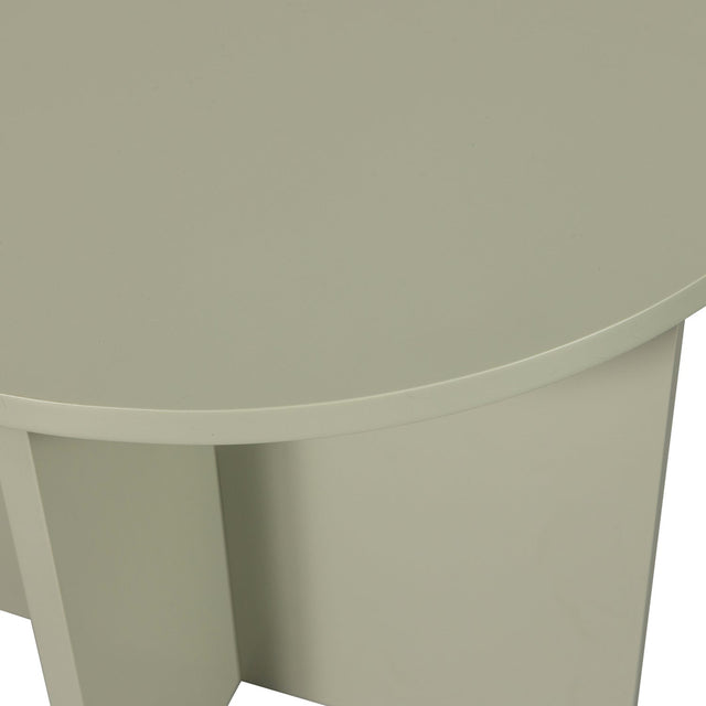 Ronny Beistelltisch 2er Set Gruen/Grau - Woood