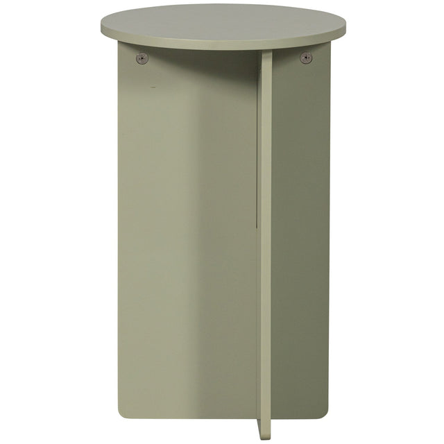 Ronny Beistelltisch 2er Set Gruen/Grau - Woood