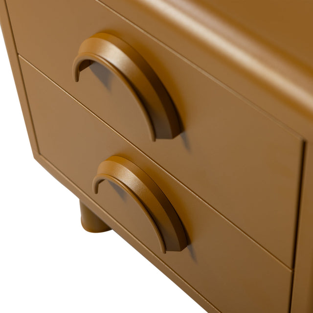 Rune Kommode/Nachttisch mit Schubladen Ocker - Woood