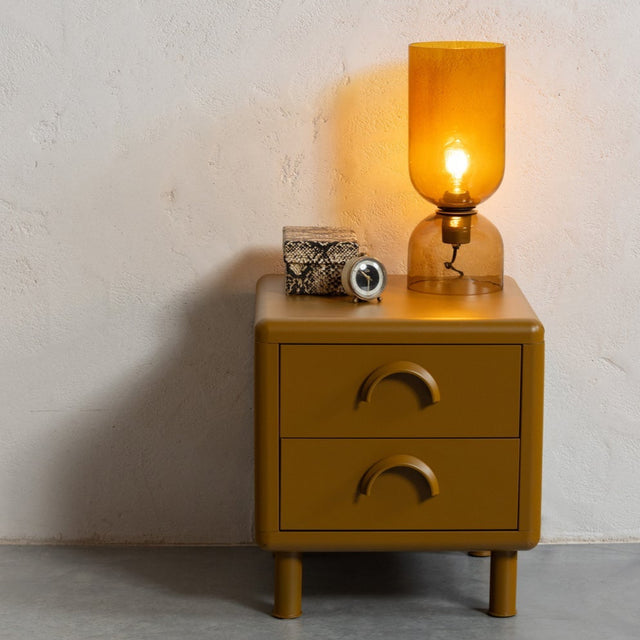 Rune Kommode/Nachttisch mit Schubladen Ocker - Woood