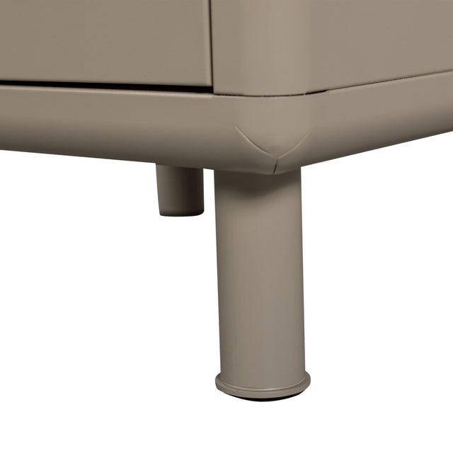Rune Kommode/Nachttisch mit Schubladen Sand - Woood - DesignWe.Love
