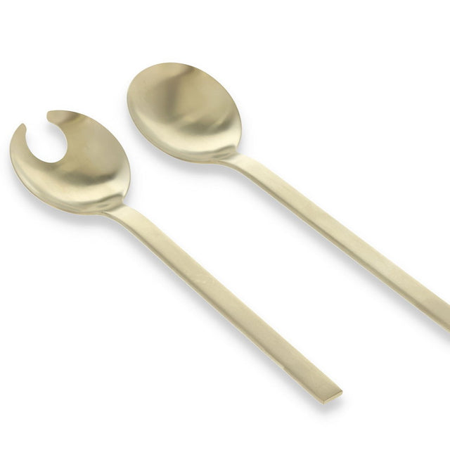 Salatbesteck Storm Messing - Studio Round North