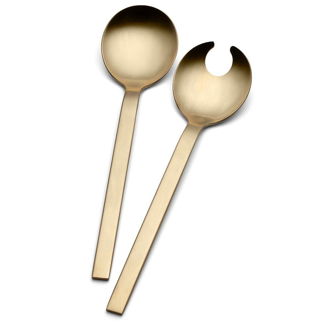 Salatbesteck Storm Messing - Studio Round North