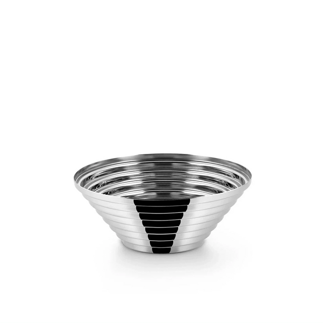 Alessi Maya Obstschale aus Edelstahl Ø 25 cm, Obstkorb und Brotkorb