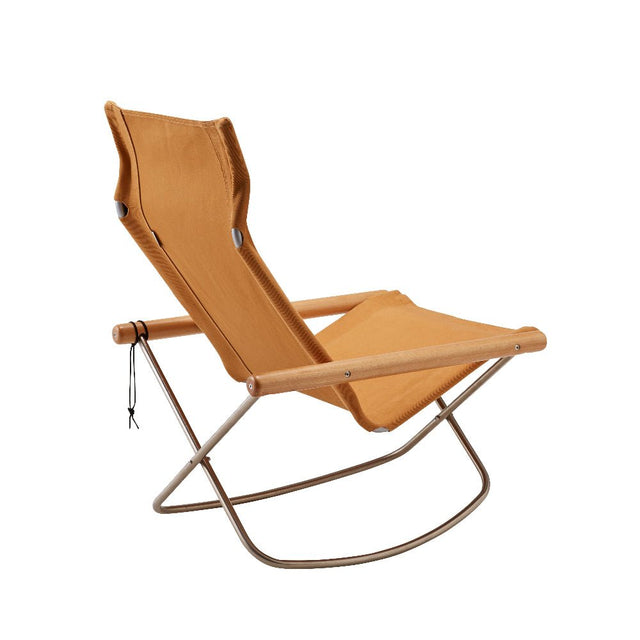 Schaukelstuhl Nychair X Camel/Natur - Nychair X - DesignWe.Love