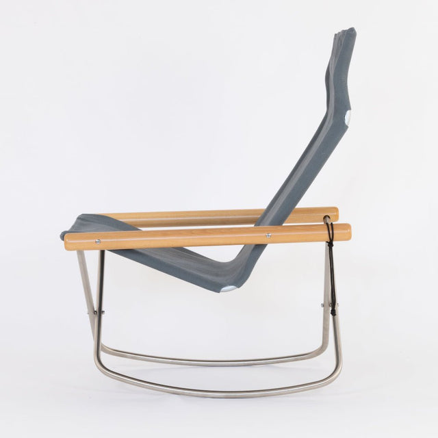 Schaukelstuhl Nychair X Grau/Natur - Nychair X - DesignWe.Love
