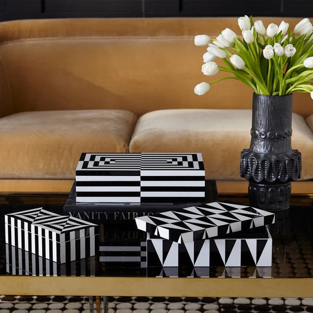 Schmuckkasten Op Art Laquer Box medium - Jonathan Adler - DesignWe.Love