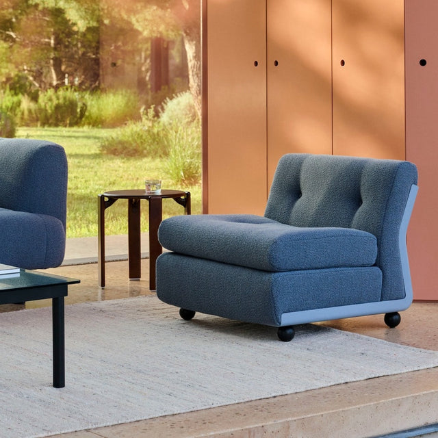 Sessel Amanta Gestell Frost Blue - HAY