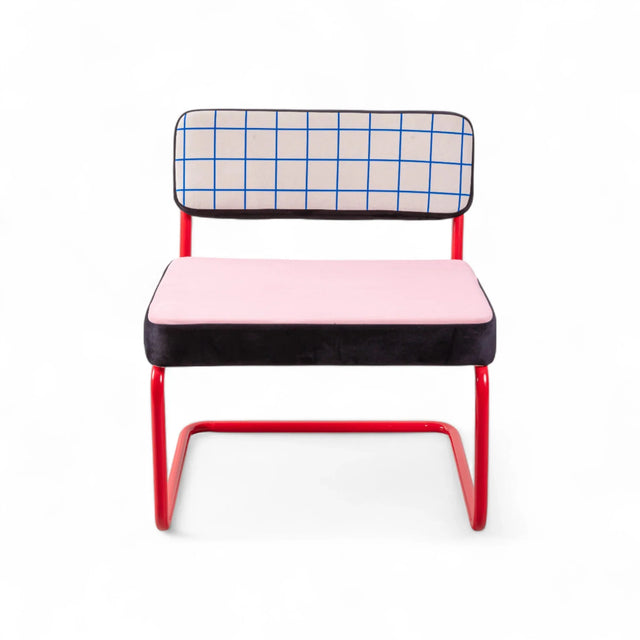 Sessel Super-Loungechair Blue Grid – Ansicht 3 – Seletti Superfurniture – DesignWe.Love
