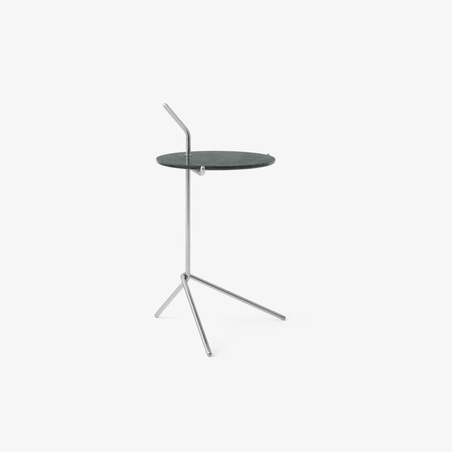 SH9 Halten Beistelltisch Edelstahl/Marble – &Tradition – DesignWe.Love