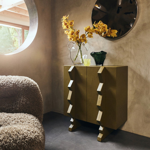 Sideboard Forma Olive Green - HK Living