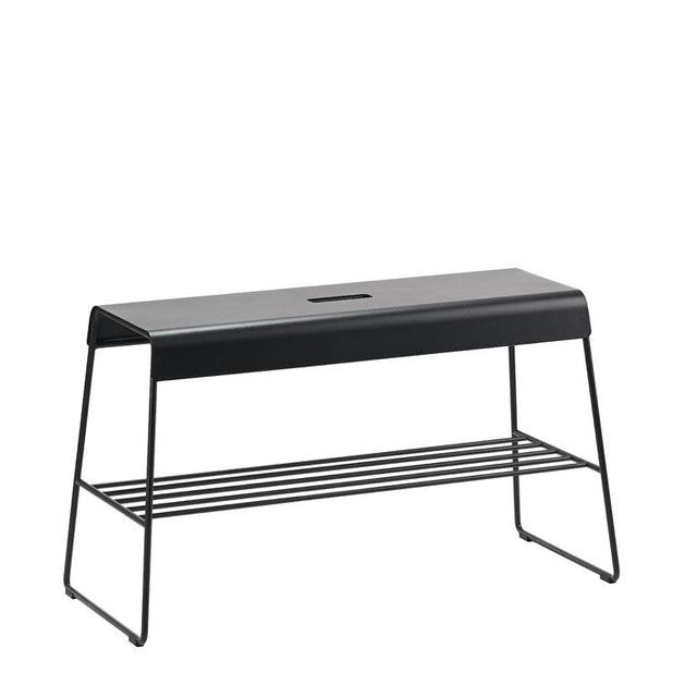 Sitzbank A - Bench schwarz Outdoor - Zone Denmark - DesignWe.Love
