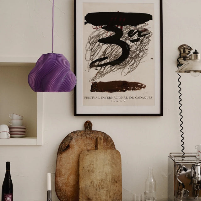 Soft Serve Pendelleuchte 02 Lavendel Sorbet - Crème Atelier