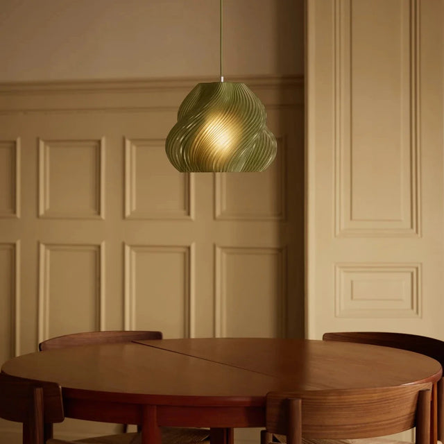 Soft Serve Pendelleuchte 02 Olive – Crème Atelier